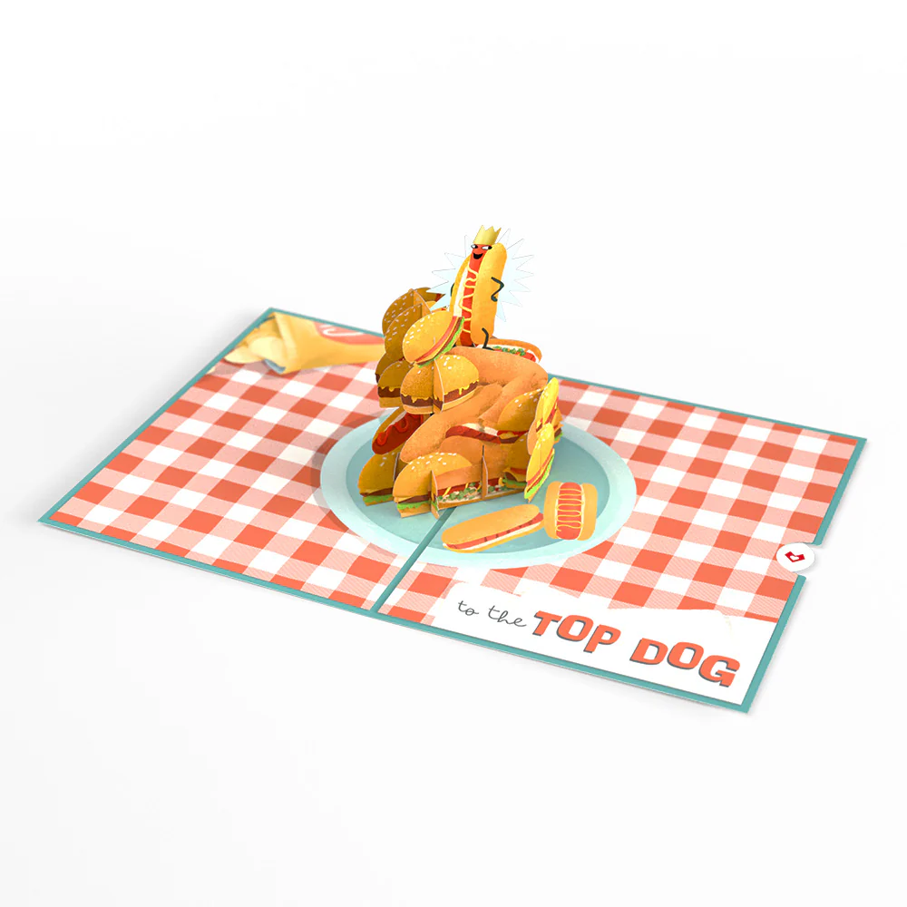 Top Dog Father’s Day Pop-Up Card - Image 4
