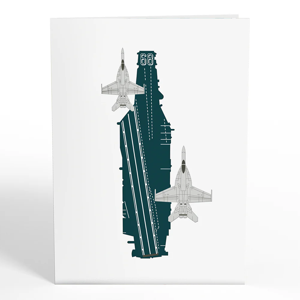 U.S. Aircraft Carrier Pop-Up Card - Image 4