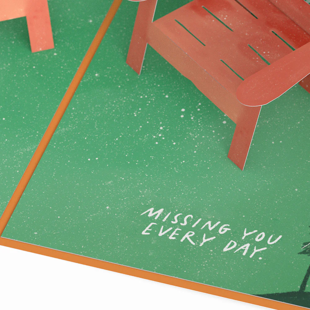 Wishing We Were Together Pop-Up Card - Image 4